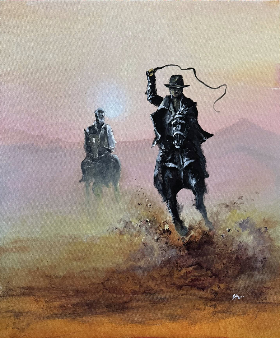 Star Wars, Darth Vader, Luke Skywalker, Frank Herbert, Paul Atredies, Lynda Carter, Wonder Woman, nebula, stars, rutger hauer, roy batty, bladerunner, acrylics, painting, art, artwork, ocean, beach, landscape, landscapes