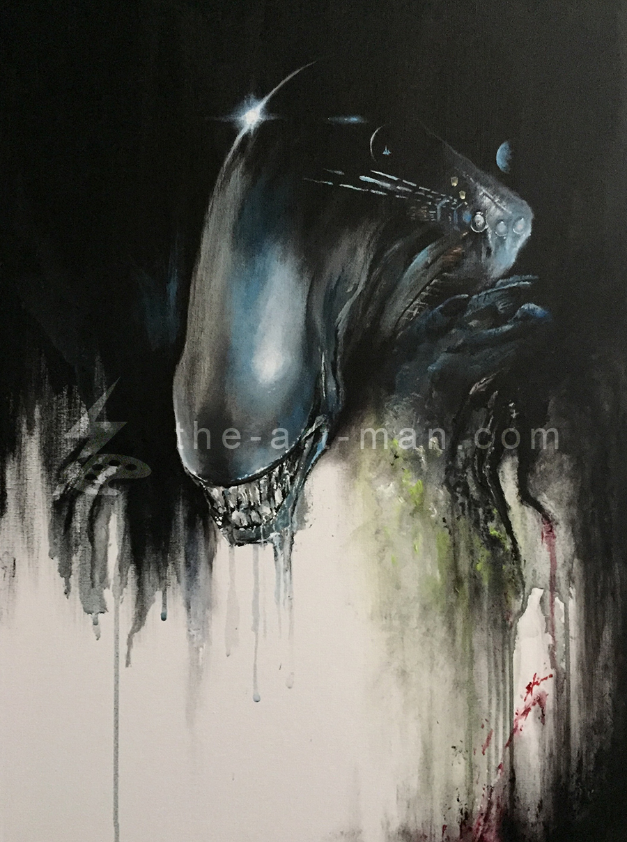 nebula, stars, acrylics, painting, art, artwork, ocean, beach, landscape, landscapes